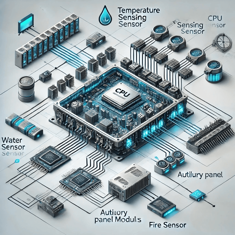 Data center busway topology diagram