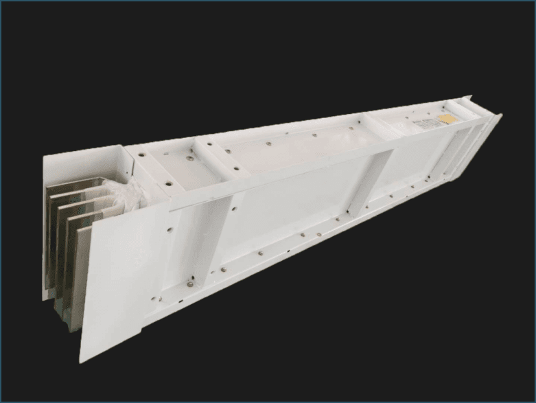 Fire-resistant busway close-up