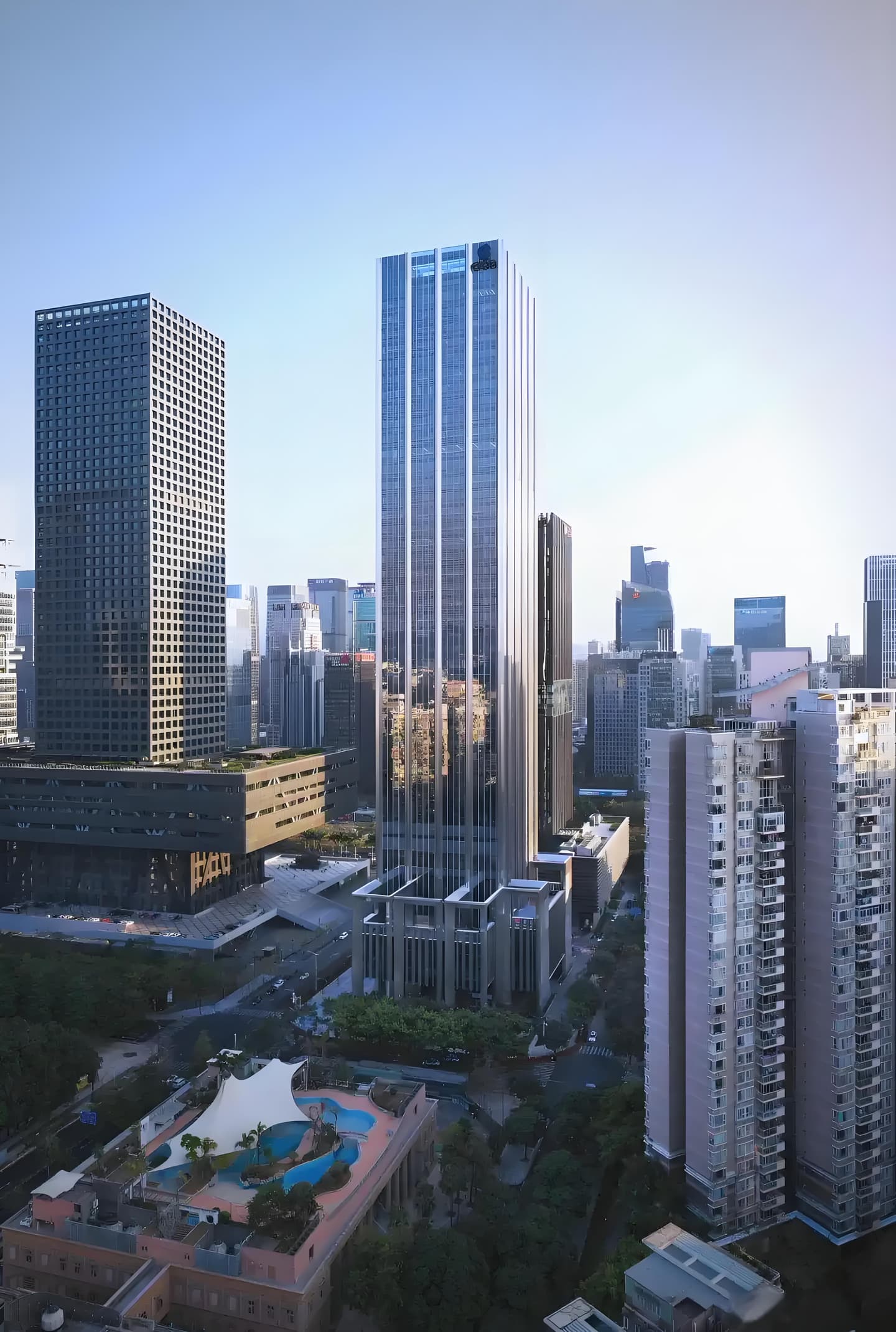 Shenzhen CCB Tower View