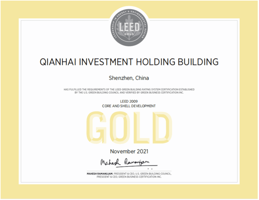 Intelligent Building System Innovation Award